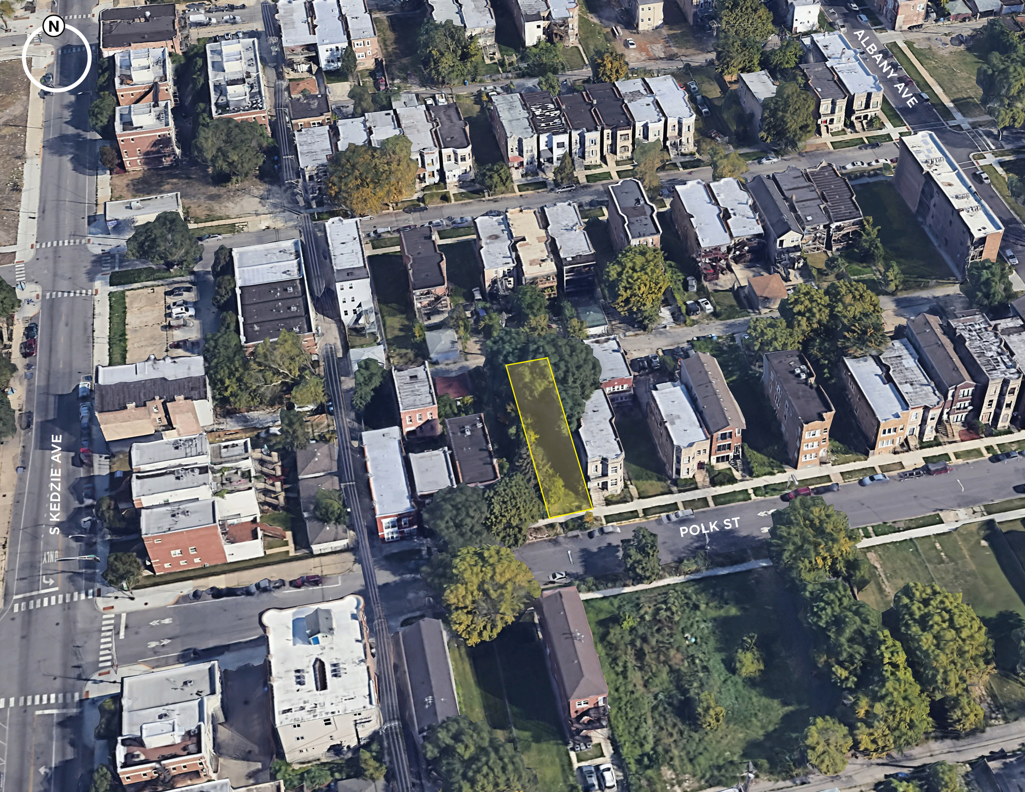 3132 Polk St, Chicago, IL for sale Aerial- Image 1 of 3