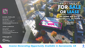 Plus de détails pour 701 Howe Ave, Sacramento, CA - Bureau à vendre
