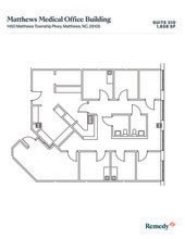 1450 Matthews Township Pky, Matthews, NC à louer Plan d’étage- Image 2 de 2