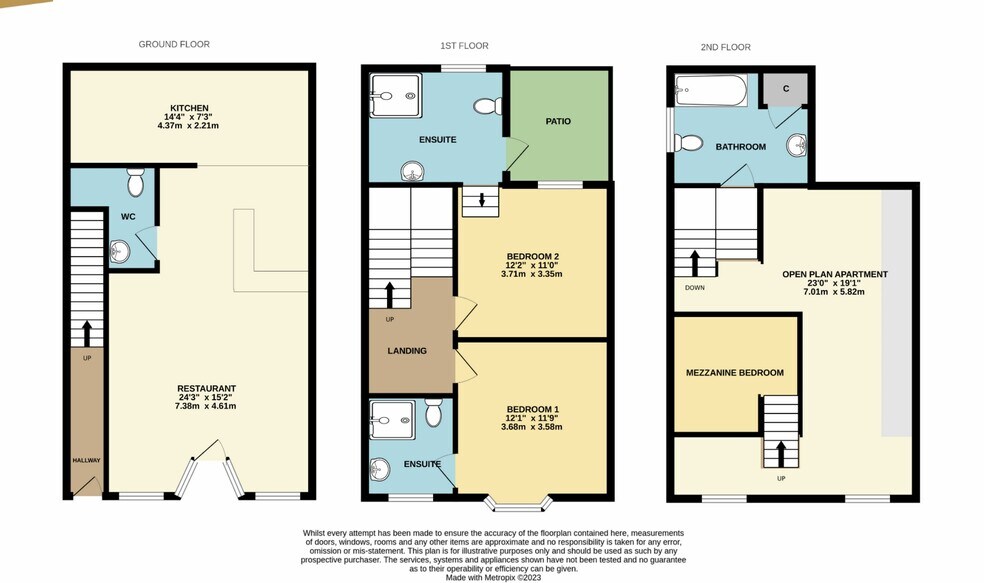 20 St. James Pl, Ilfracombe à vendre - Plan d’étage - Image 2 de 2