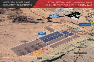 More details for SEC Narramore Rd & 419th Ave, Buckeye, AZ - Land for Sale