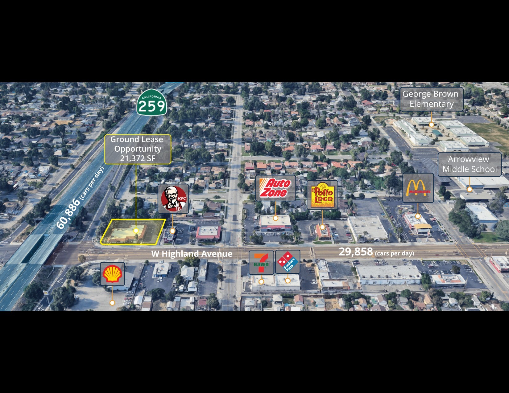 850 W Highland Ave, San Bernardino, CA for lease Primary Photo- Image 1 of 7