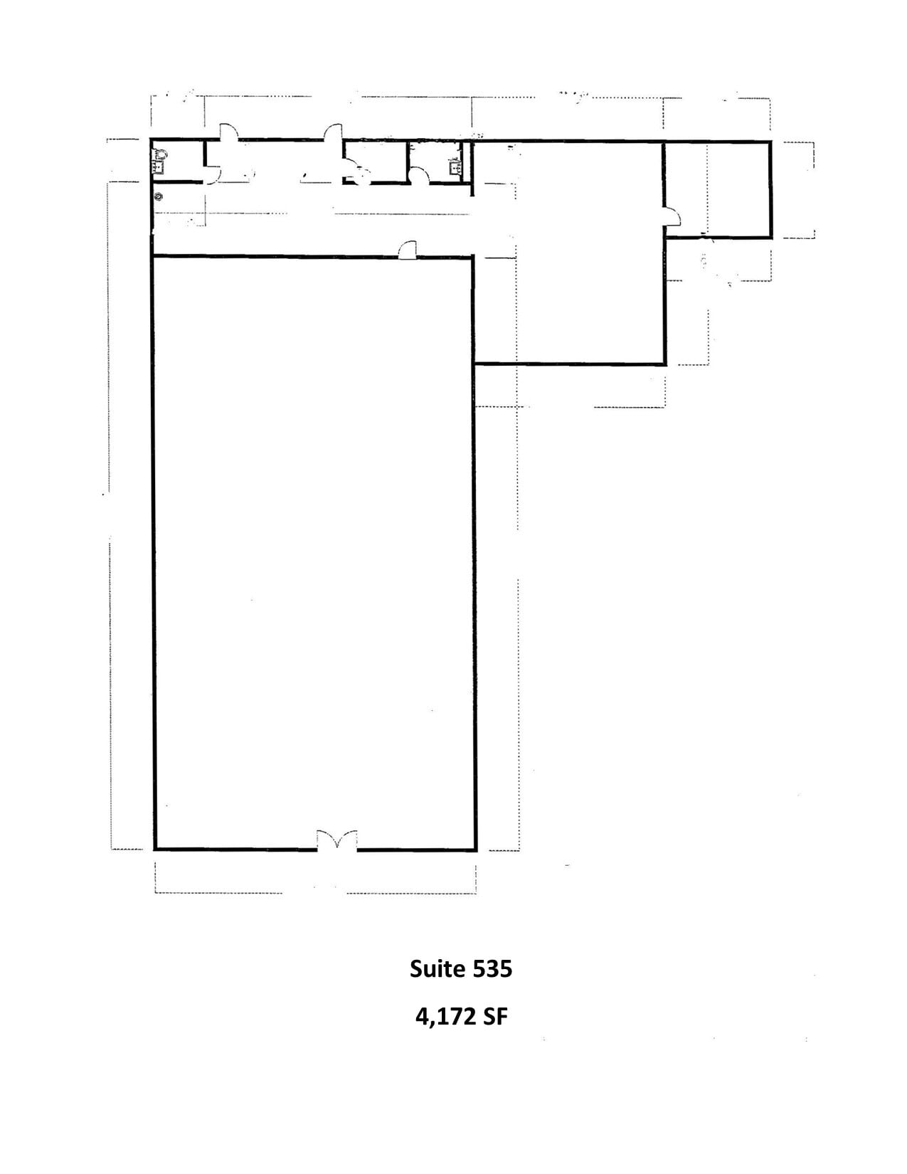 1235 S Josey Ln, Carrollton, TX à louer Plan d’étage- Image 1 de 2