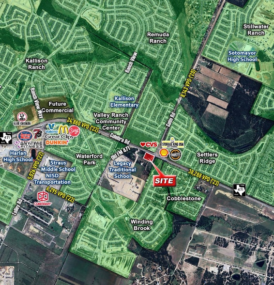 SWC of Culebra Rd and Galm rd, San Antonio, TX for sale - Aerial - Image 3 of 5