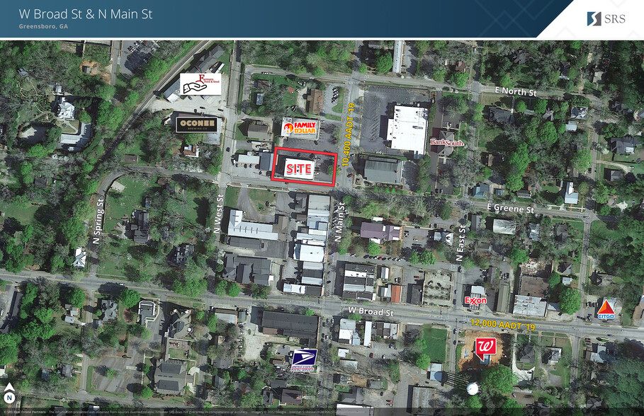 202 N Main St, Greensboro, GA for lease - Aerial - Image 2 of 2