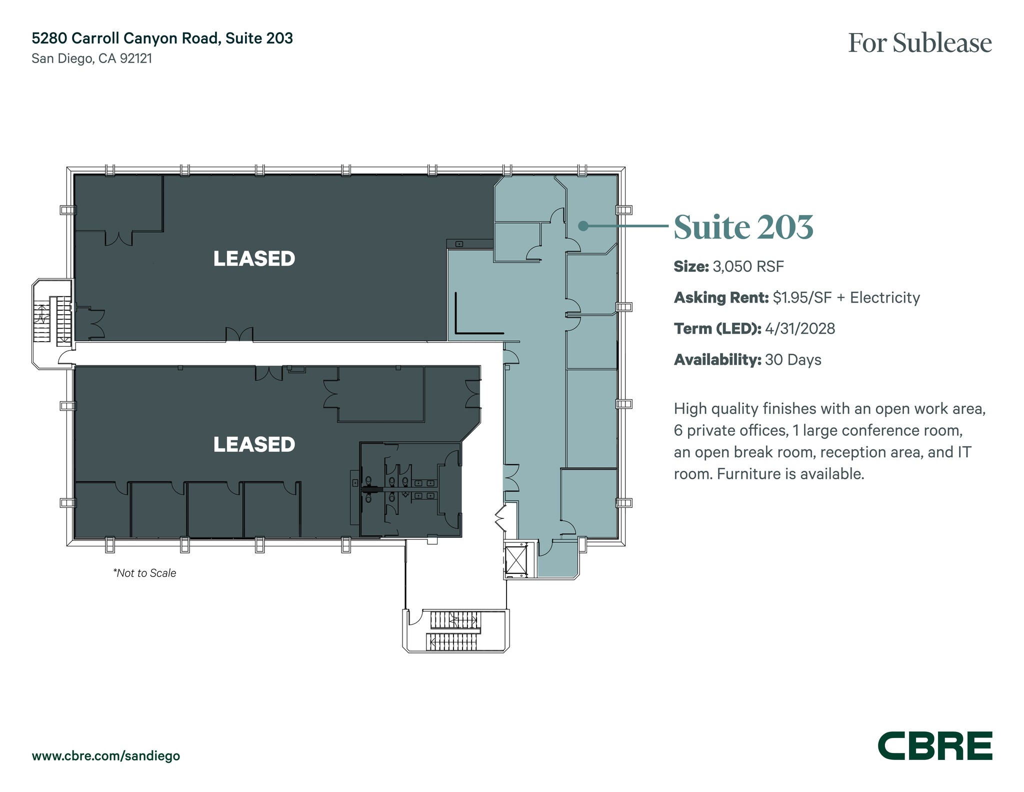 5280 Carroll Canyon Rd, San Diego, CA à louer Plan de site- Image 1 de 7