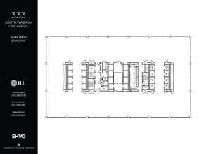 333 S Wabash Ave, Chicago, IL for lease Floor Plan- Image 1 of 1