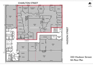 333 Hudson St, New York, NY à louer Plan d’étage- Image 1 de 20