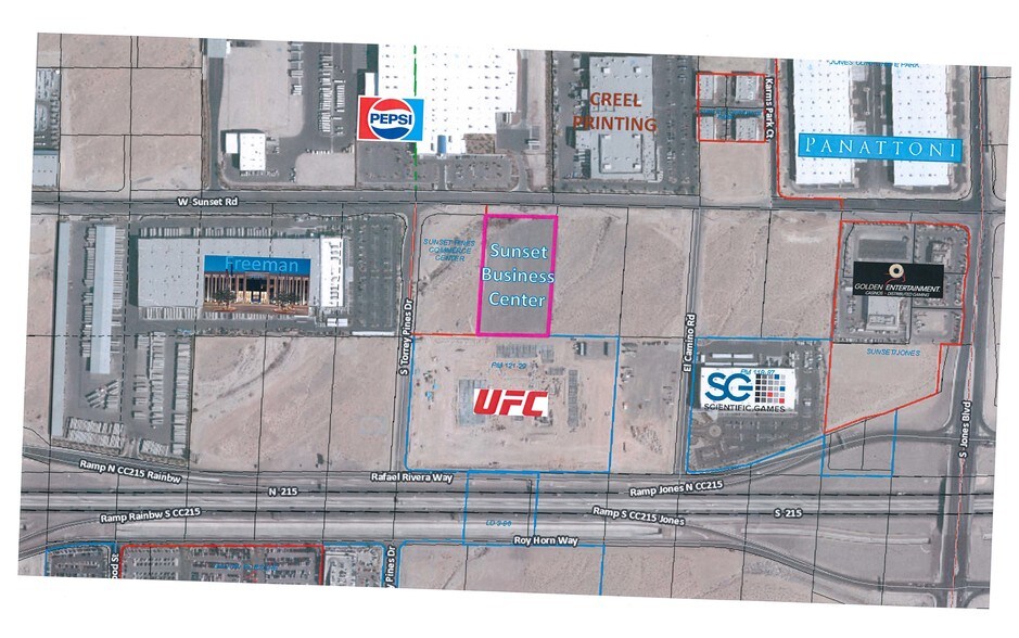6445 W Sunset Rd, Las Vegas, NV à louer - Aérien - Image 2 de 32