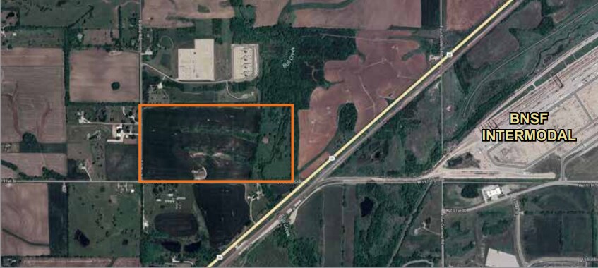NEC 191st St. & Dillie Rd, Edgerton, KS for sale - Aerial - Image 1 of 1