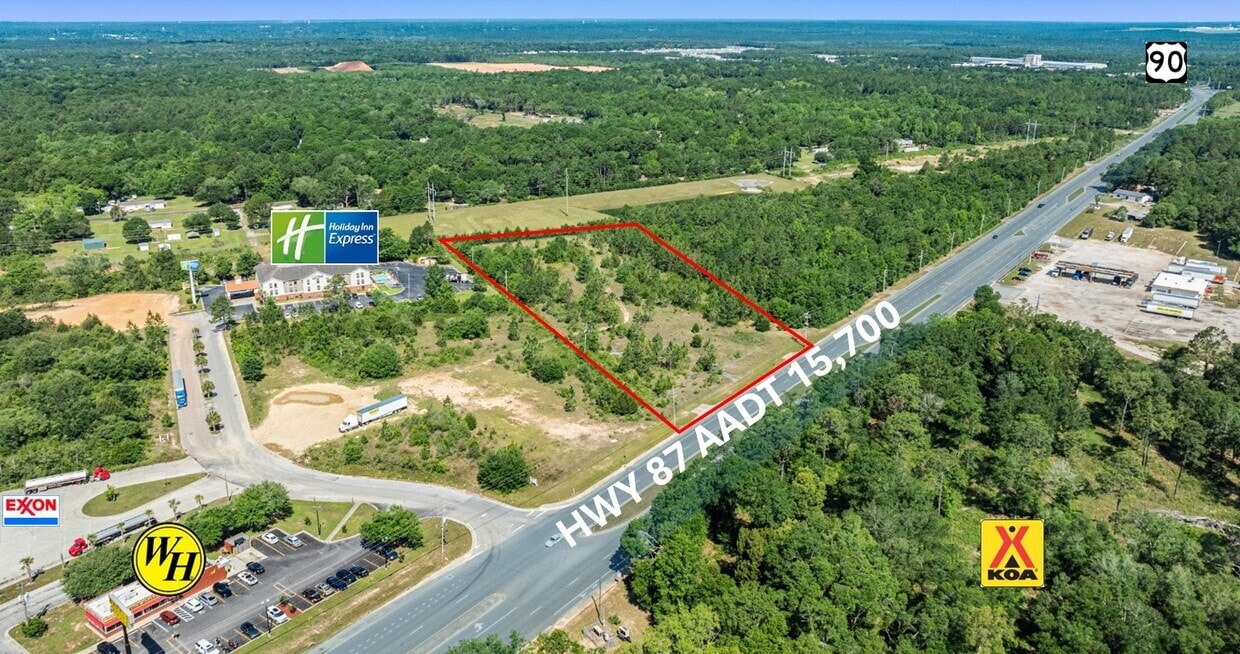 5229 S Hwy 87, Milton, FL à vendre Aérien- Image 1 de 5