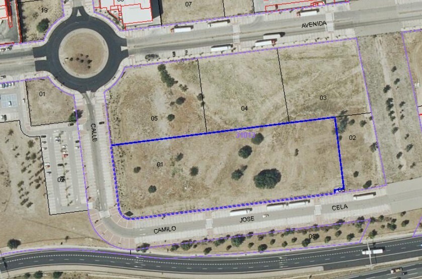 Industriel dans Torrejón de Ardoz, Madrid à louer Plan de site- Image 1 de 2