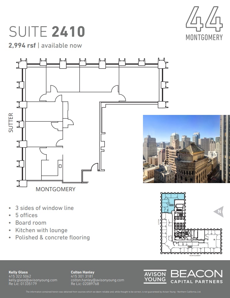 44 Montgomery St, San Francisco, CA for lease Floor Plan- Image 1 of 1