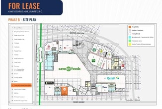 9850 King George Blvd, Surrey, BC for lease Floor Plan- Image 1 of 3