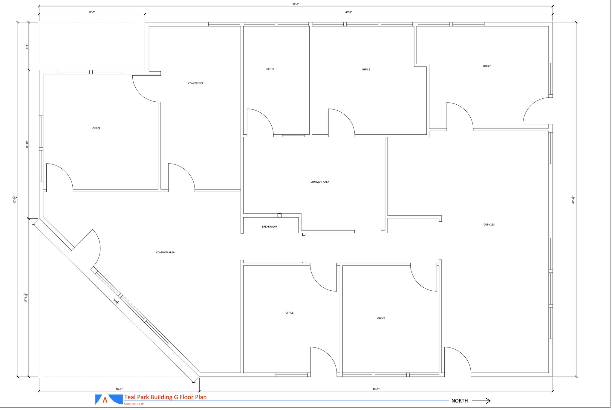 5441 Fair Oaks Blvd, Carmichael, CA for lease Floor Plan- Image 1 of 1