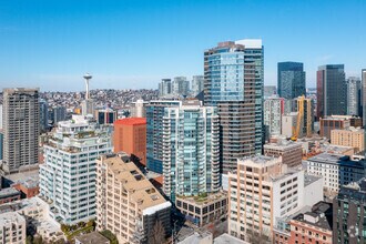 2000 1st Ave, Seattle, WA - AÉRIEN  Vue de la carte