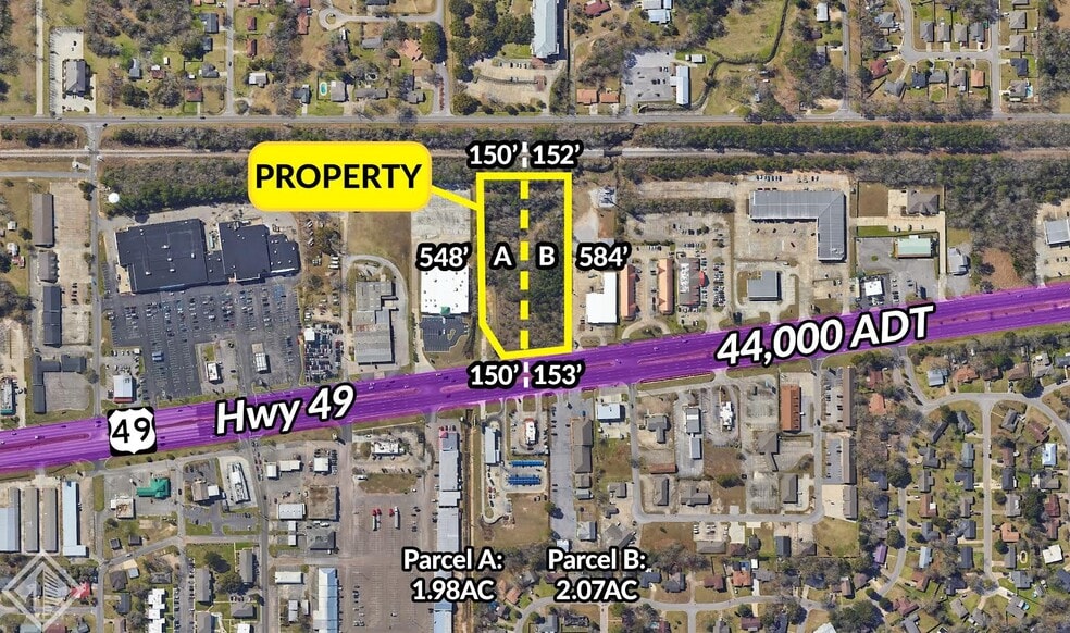 U.S. 49, Gulfport, MS for sale - Building Photo - Image 2 of 9