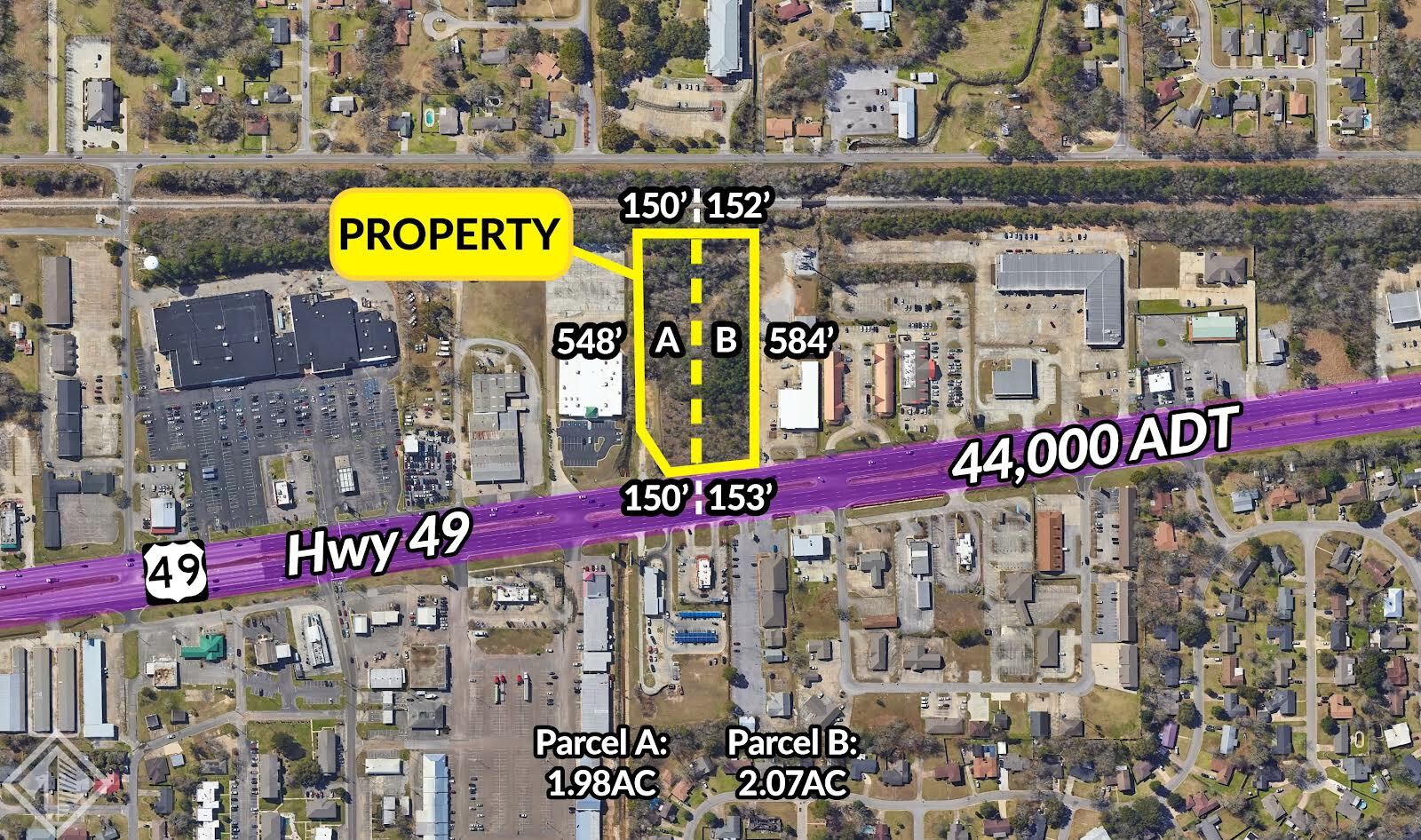 U.S. 49, Gulfport, MS à vendre Photo du bâtiment- Image 1 de 10