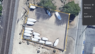 Fenced Lot Next to 2800 Dickerson rd, Reno, NV - Aerial  map view - Image1