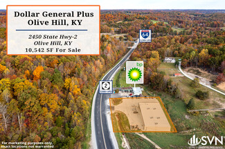 Plus de détails pour 2450 KY-2, Olive Hill, KY - Vente au détail à vendre