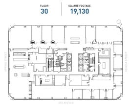 1111 3rd Ave, Seattle, WA à louer Plan d’étage- Image 1 de 1