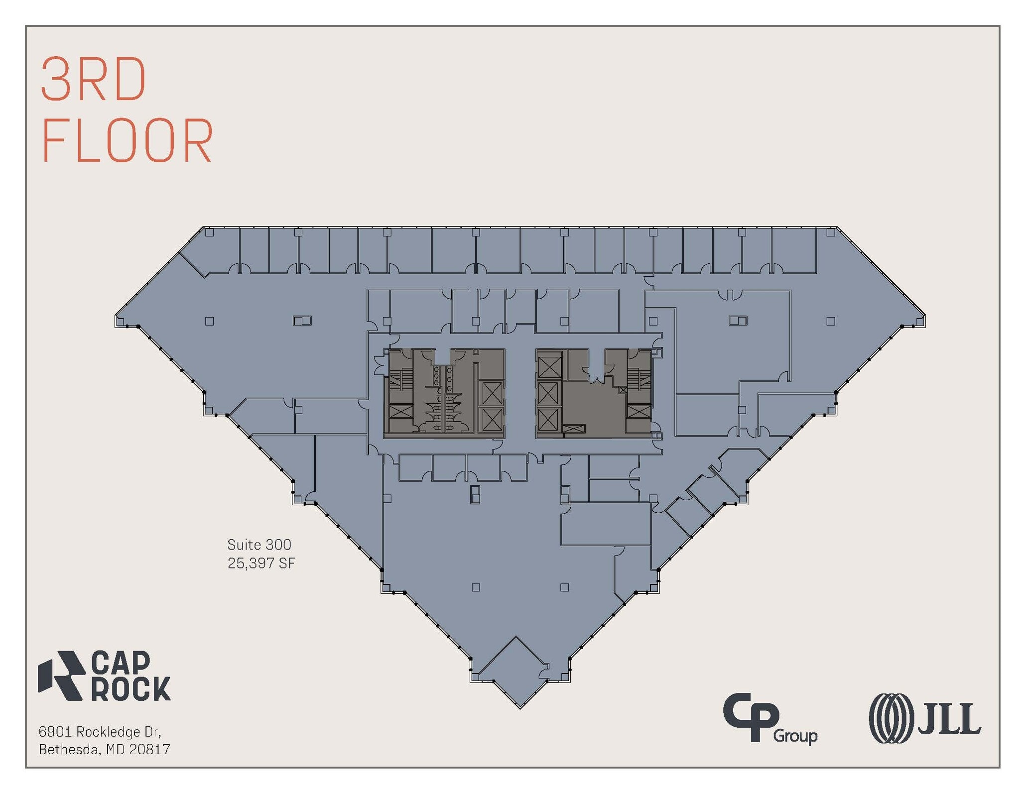 6903 Rockledge Dr, Bethesda, MD à louer Plan d’étage- Image 1 de 1