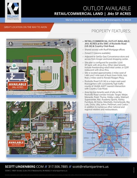 8353 Rockville Rd, Indianapolis, IN à vendre - Photo du bâtiment - Image 2 de 4