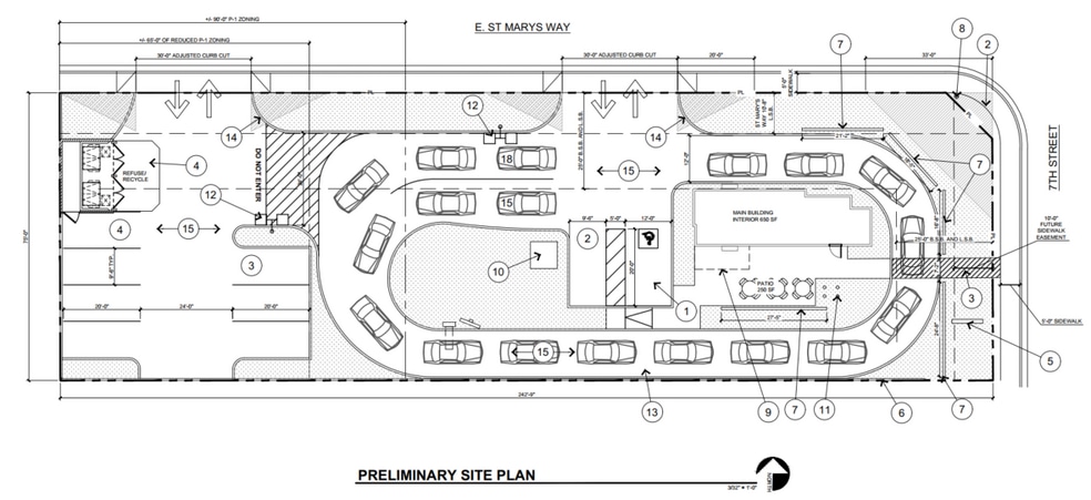 2348 N 7th St, Phoenix, AZ for sale - Site Plan - Image 1 of 6