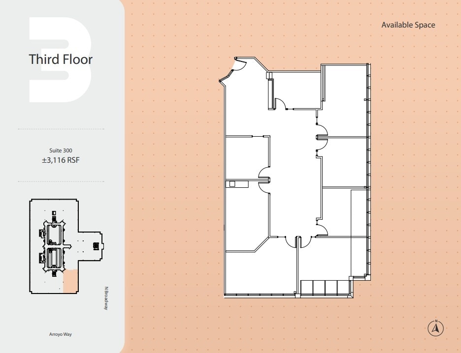 1981 N Broadway, Walnut Creek, CA for lease Floor Plan- Image 1 of 1