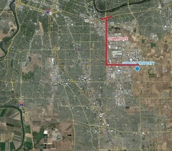 6650 Asher Ln, Sacramento, CA - AERIAL  map view