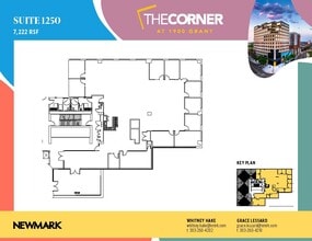 1900 Grant St, Denver, CO for lease Floor Plan- Image 1 of 1