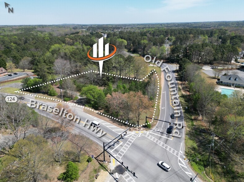 1207 Braselton Hwy, Lawrenceville, GA à vendre - Photo du bâtiment - Image 2 de 8