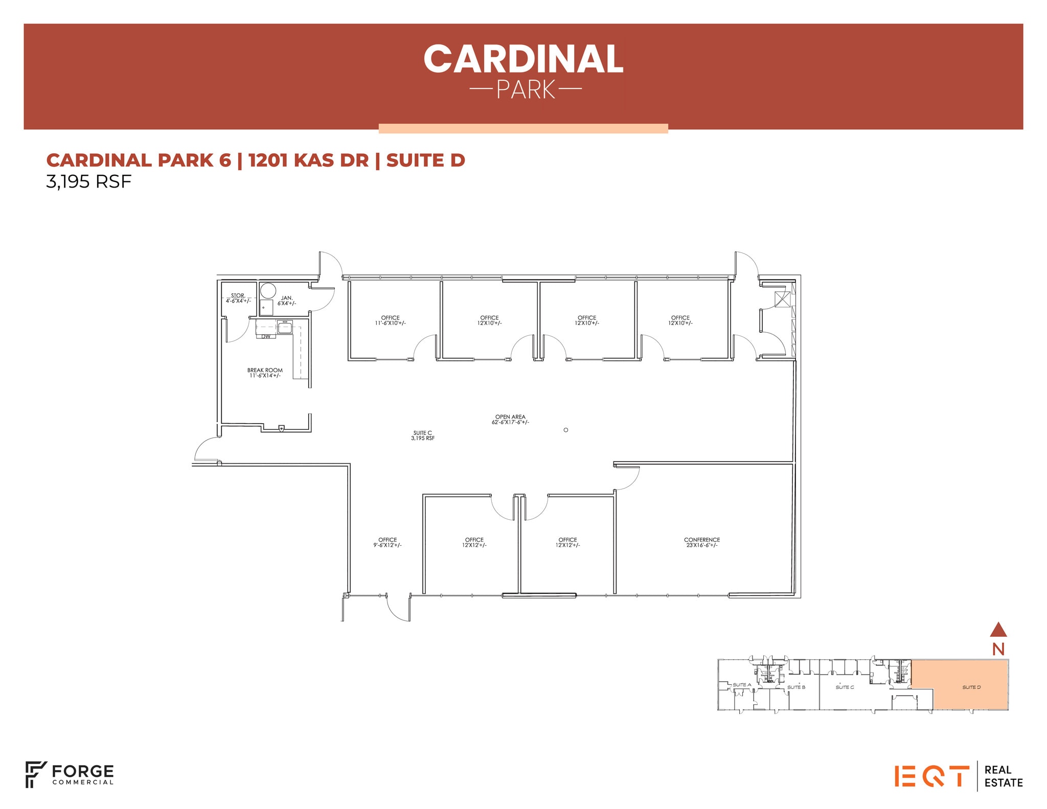 1703 N Plano Rd, Richardson, TX for lease Floor Plan- Image 1 of 2