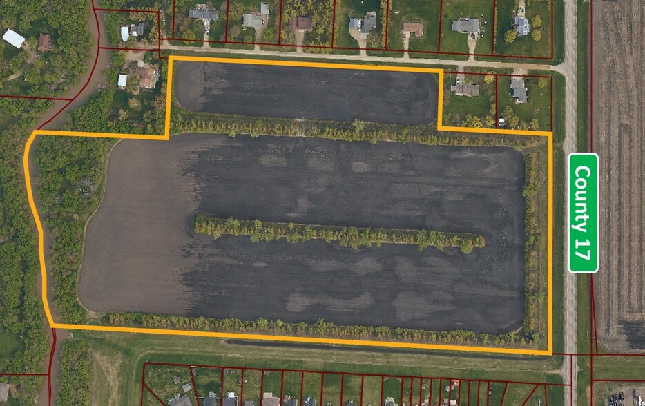 Rural County 17, West Fargo, ND for sale - Plat Map - Image 2 of 2