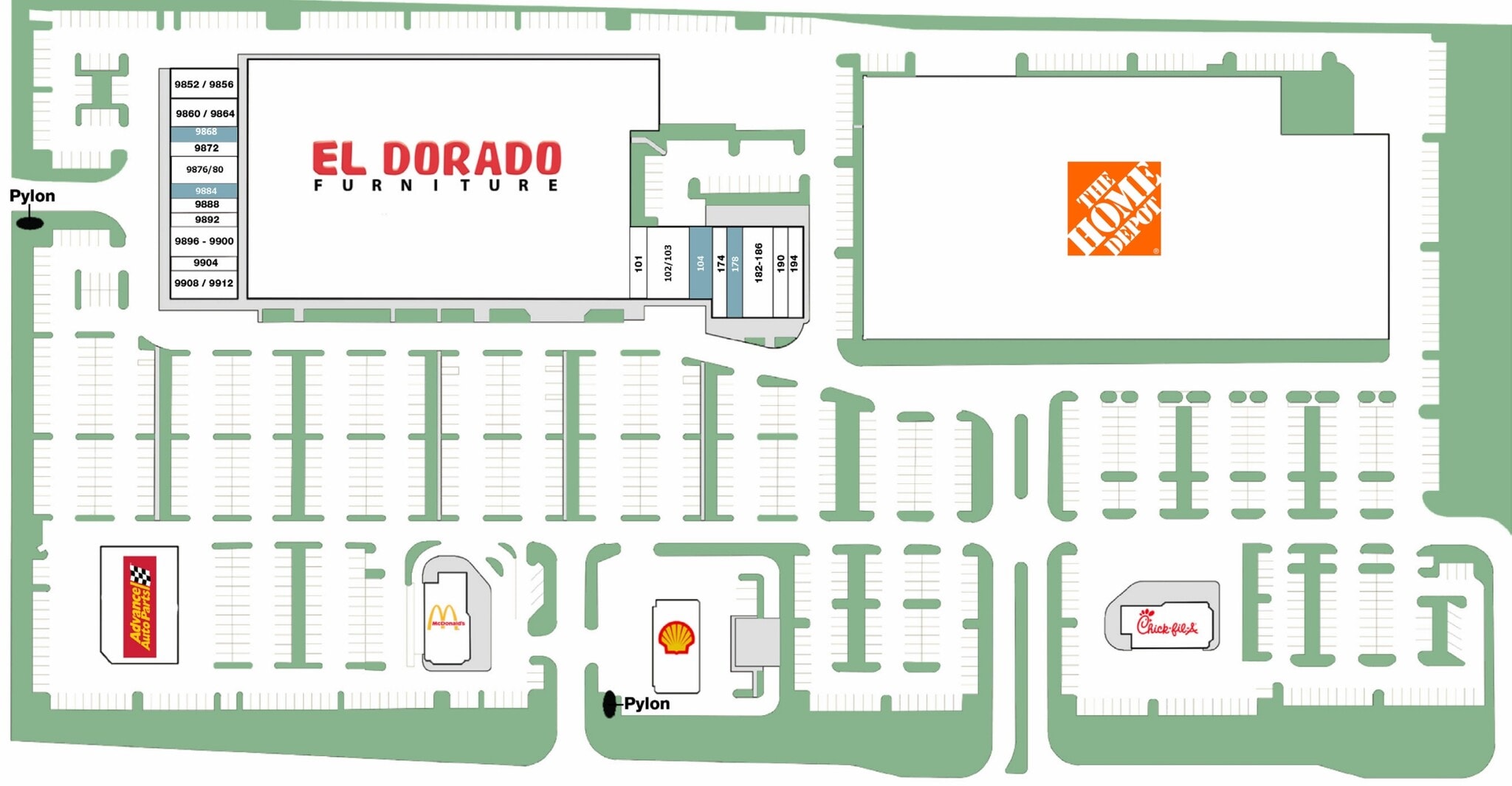 Sr 7, Royal Palm Beach, FL à louer Plan de site- Image 1 de 1