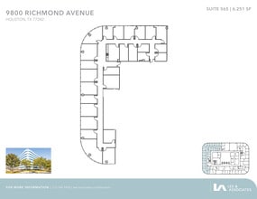 9800 Richmond Ave, Houston, TX for lease Floor Plan- Image 1 of 1