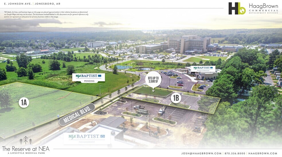 4916 Medical Blvd, Jonesboro, AR à louer - Aérien - Image 2 de 9