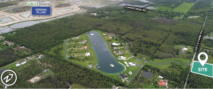 20821 Lazy D Farm Rd, Estero, FL à vendre - Aérien - Image 2 de 3