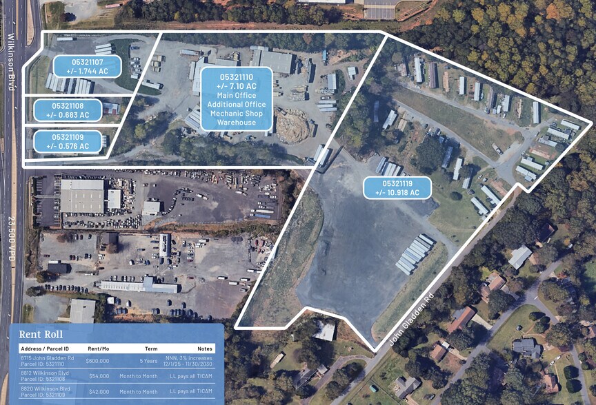 8808 Wilkinson Blvd, Charlotte, NC à vendre - Photo du bâtiment - Image 2 de 9