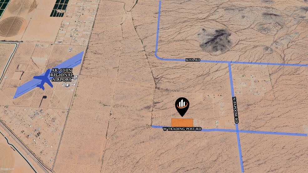 E/NEC W Trading Post Rd and N Papoose rd, Casa Grande, AZ for sale - Building Photo - Image 2 of 2