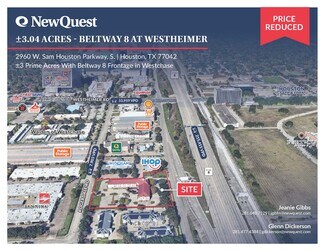 Plus de détails pour 2960 W Sam Houston Pky S, Houston, TX - Terrain à vendre