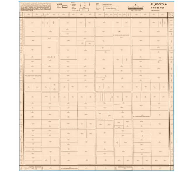 3450 Kaiser Ave, Saint Cloud, FL à vendre - Plan cadastral - Image 2 de 2