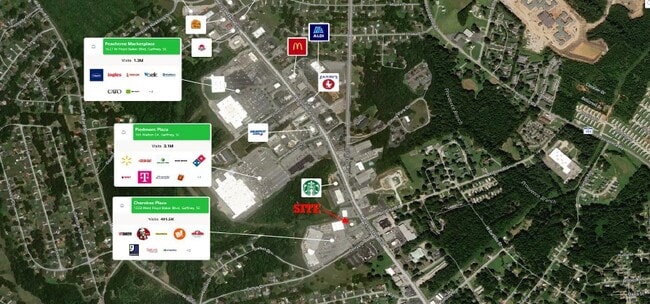 Plus de détails pour 1363 W Floyd Baker Blvd, Gaffney, SC - Terrain à louer