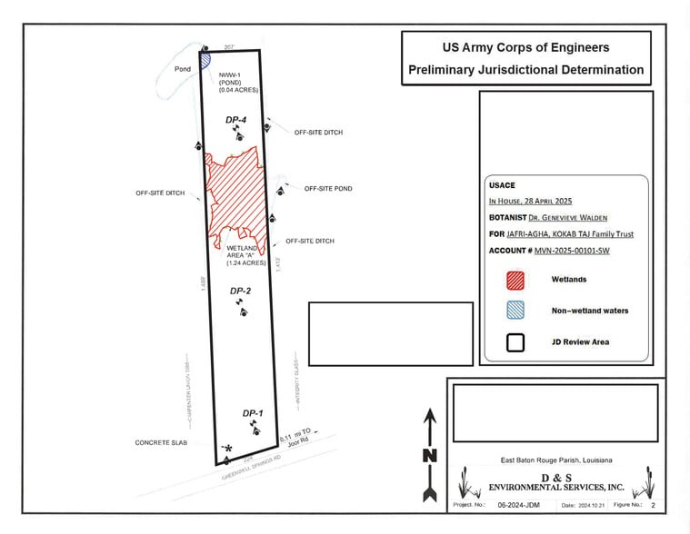 8899 Greenwell Springs Rd, Baton Rouge, LA for sale - Site Plan - Image 2 of 2