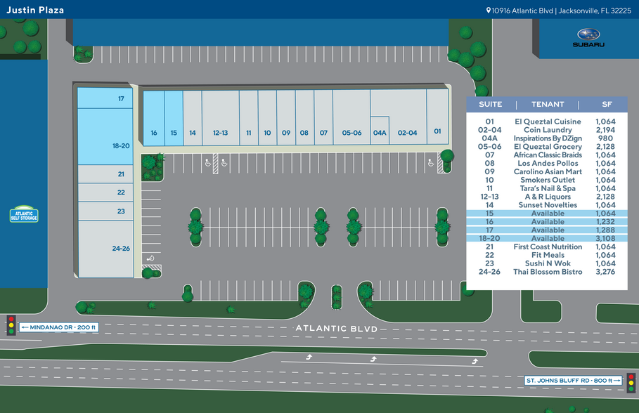 10916 Atlantic Blvd, Jacksonville, FL for lease - Building Photo - Image 3 of 3