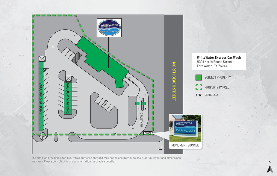 8301 N Beach St, Fort Worth, TX for sale - Site Plan - Image 2 of 5