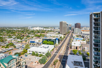 2400 N Central Ave, Phoenix, AZ - Aérien  Vue de la carte