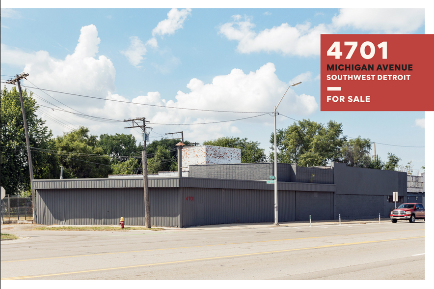 4701 Michigan Ave, Detroit, MI for sale - Building Photo - Image 1 of 1