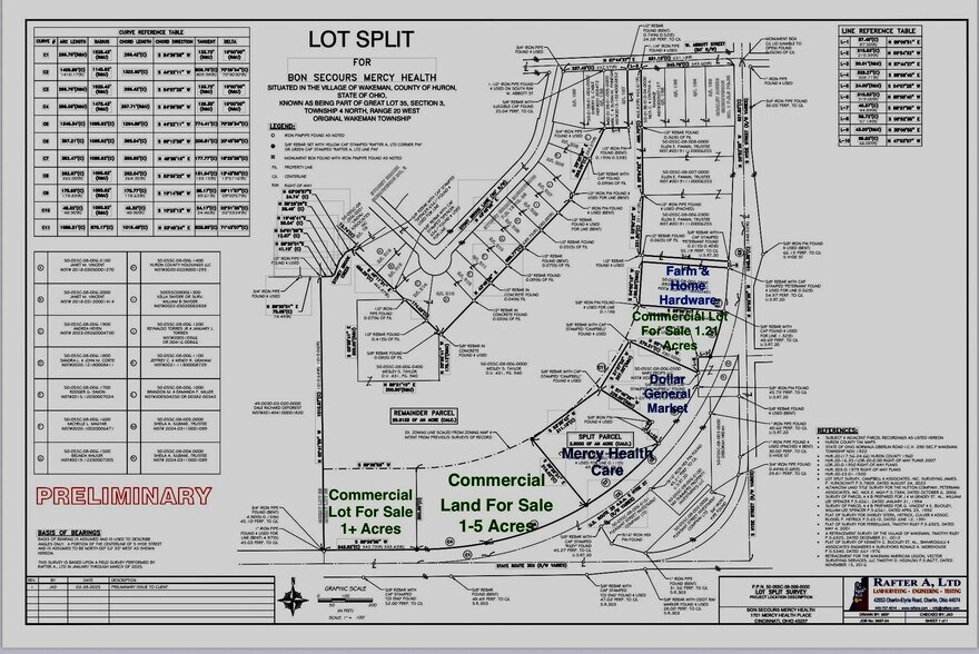 US SR 20 HWY (Hyde Street), Wakeman, OH à vendre - Plan de site - Image 2 de 9