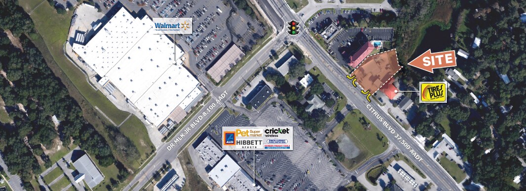 2468-2472 Citrus Blvd, Leesburg, FL à vendre Aérien- Image 1 de 2